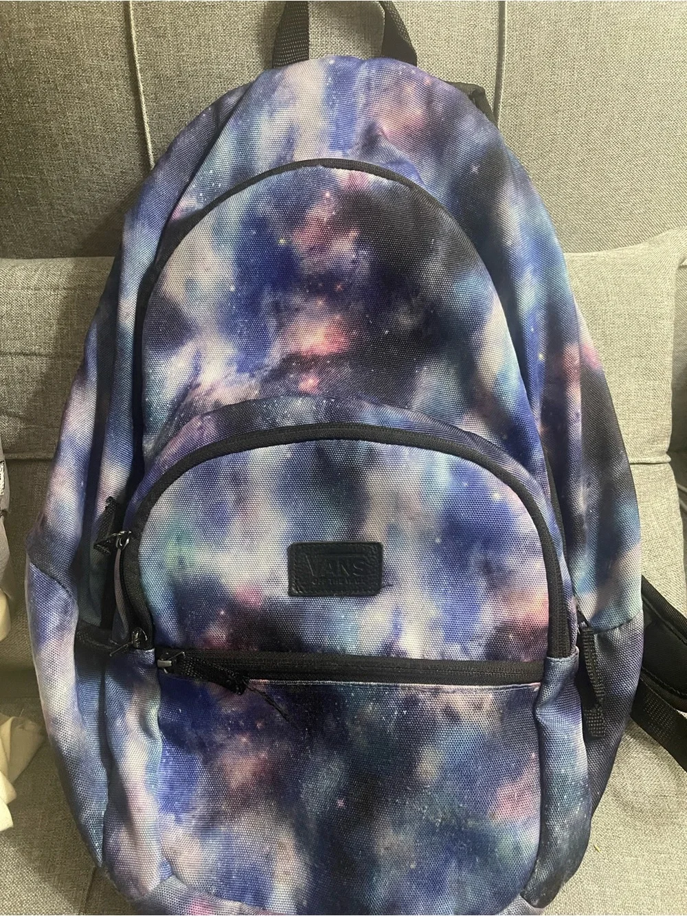 Vans Nebula Print Backpack - Blue, Purple, Pink